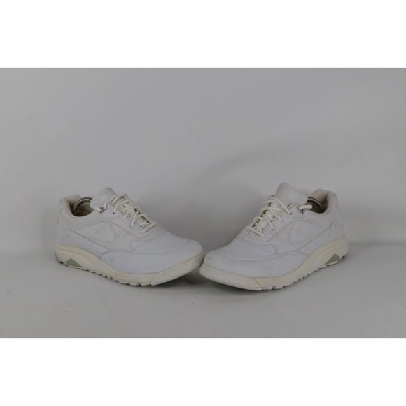 Vtg 90s New Balance 810 Womens 12 Mens 11 2A Spell Out Leather Shoes White USA